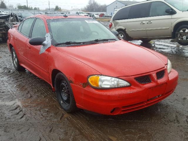 1G2NF52E63C155895 - 2003 PONTIAC GRAND AM S RED photo 1