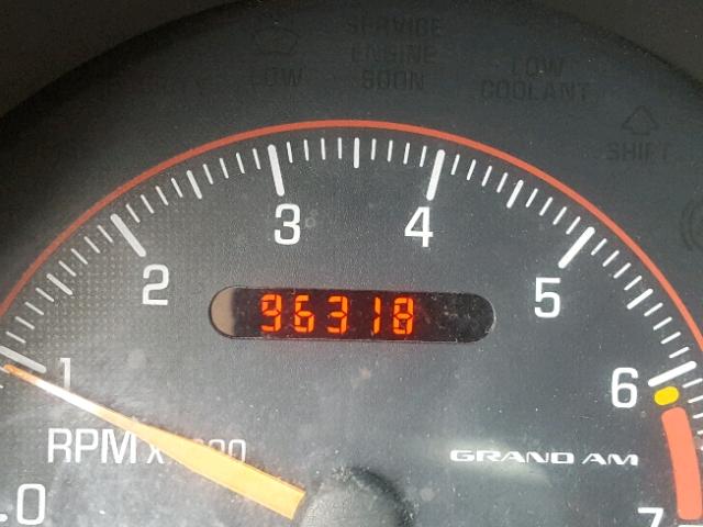 1G2NF52E63C155895 - 2003 PONTIAC GRAND AM S RED photo 8