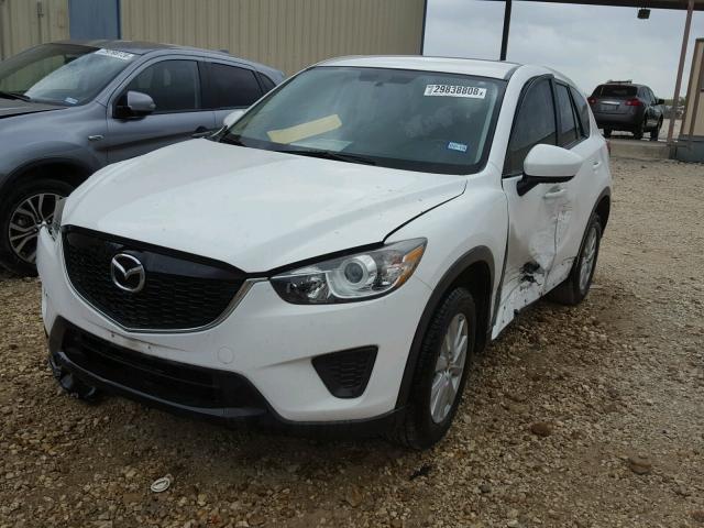 JM3KE2BE9E0333522 - 2014 MAZDA CX-5 SPORT WHITE photo 2