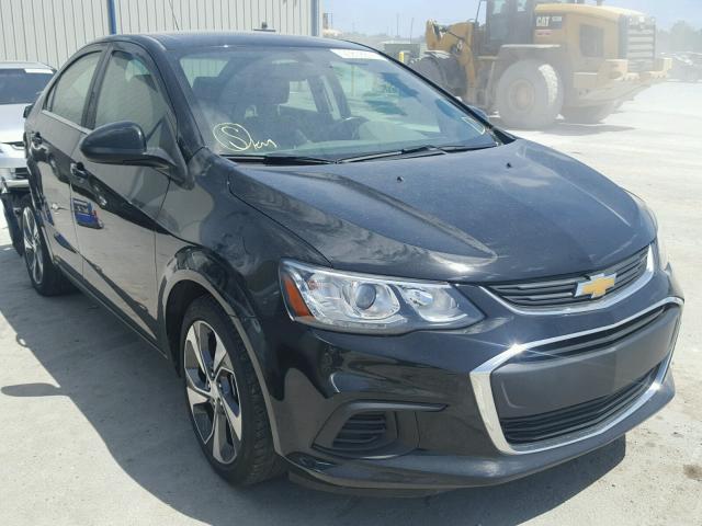 1G1JF5SB3H4110309 - 2017 CHEVROLET SONIC PREM BLACK photo 1