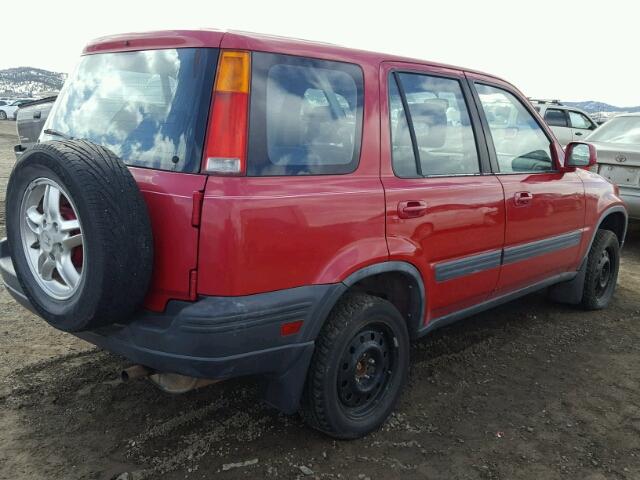 JHLRD1861XC079524 - 1999 HONDA CR-V EX RED photo 4