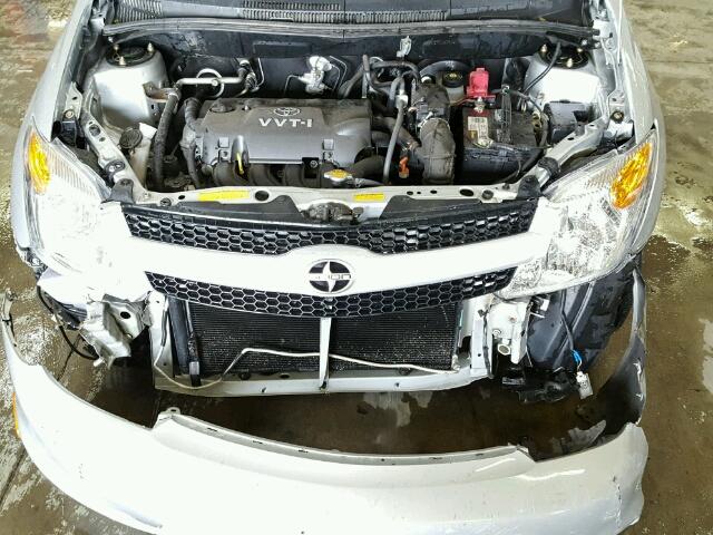 JTKKT624X60130906 - 2006 TOYOTA SCION XA SILVER photo 7