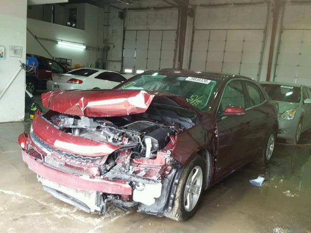 1G11C5SA8GF135208 - 2016 CHEVROLET MALIBU LIM 栗色 照片 2