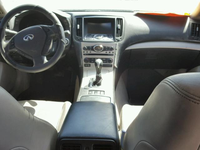 JNKBV61E57M719513 - 2007 INFINITI G35 BEIGE photo 9