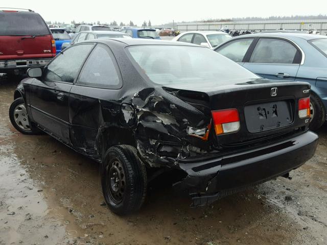 1HGEJ8240VL062040 - 1997 HONDA CIVIC EX BLACK photo 3