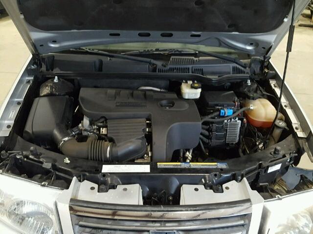 1G8AJ58F87Z178956 - 2007 SATURN ION LEVEL ვერცხლისფერი ფოტო 7
