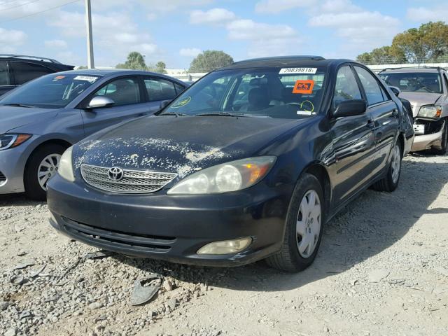 4T1BE32K73U123538 - 2003 TOYOTA CAMRY LE BLACK photo 2