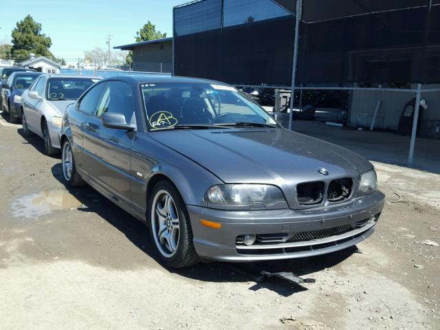 WBABN53481JU33161 - 2001 BMW 330 CI GRAY photo 1