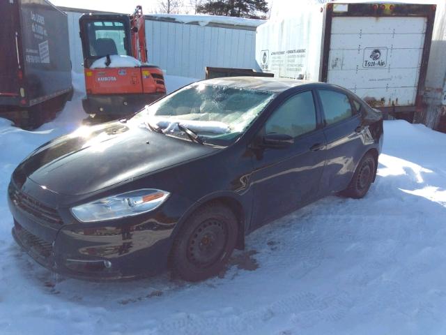 1C3CDFBH8DD148505 - 2013 DODGE DART SXT BLACK photo 2