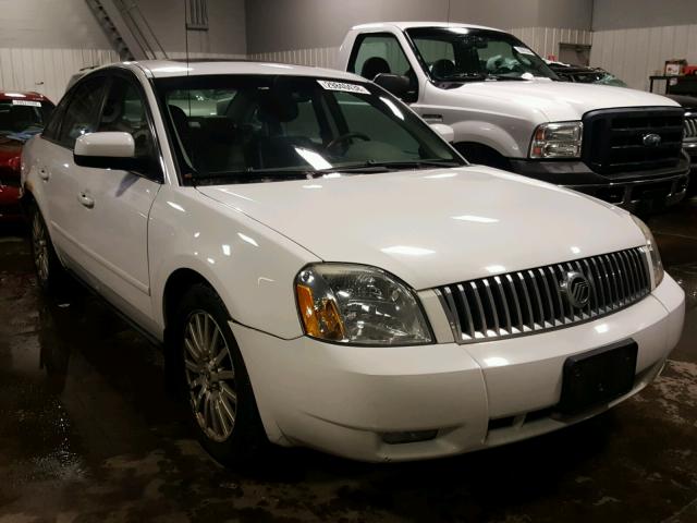 1MEHM42115G626657 - 2005 MERCURY MONTEGO PR WHITE photo 1