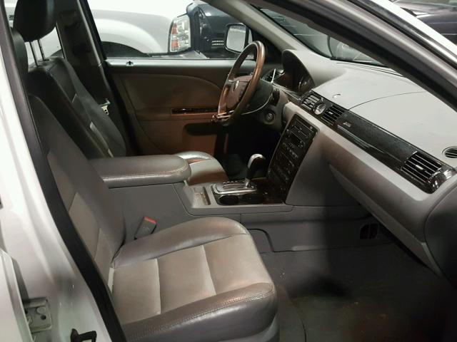 1MEHM42115G626657 - 2005 MERCURY MONTEGO PR WHITE photo 5