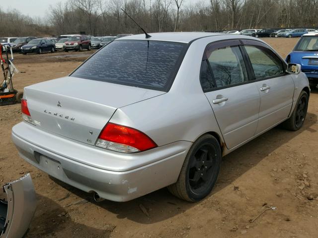 JA3AJ36E83U010812 - 2003 MITSUBISHI LANCER LS SILVER photo 4