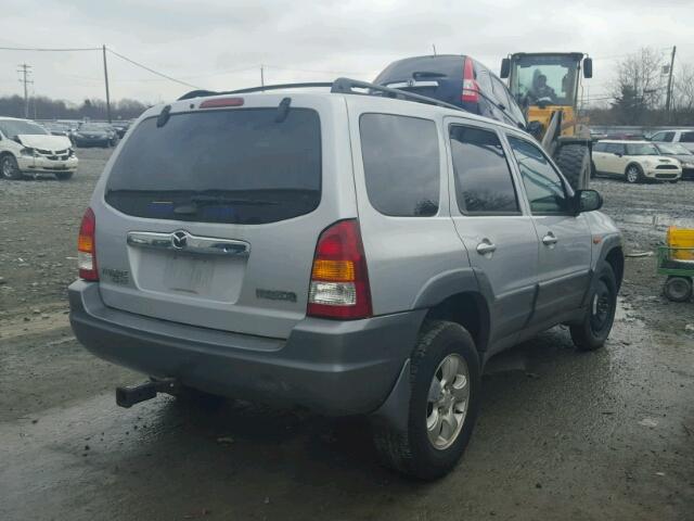 4F2CU09192KM09277 - 2002 MAZDA TRIBUTE LX GRAY photo 4