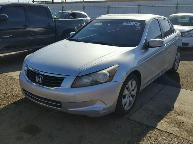 1HGCP26848A015982 - 2008 HONDA ACCORD EXL SILVER photo 2