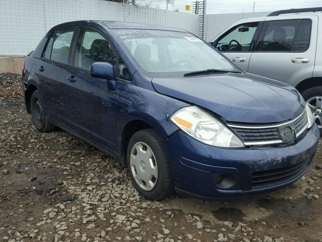 3N1BC11E29L451952 - 2009 NISSAN VERSA S BLUE photo 1