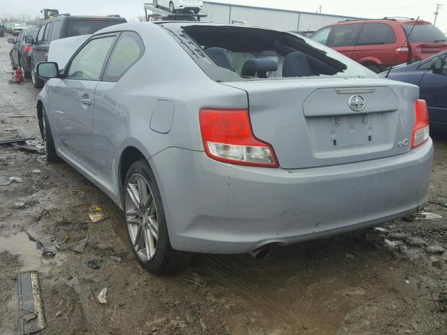 JTKJF5C72B3004733 - 2011 TOYOTA SCION TC 灰色 照片 3