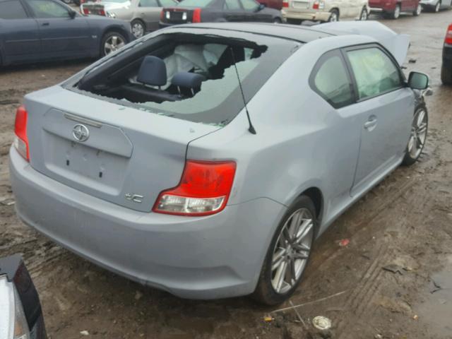 JTKJF5C72B3004733 - 2011 TOYOTA SCION TC 灰色 照片 4