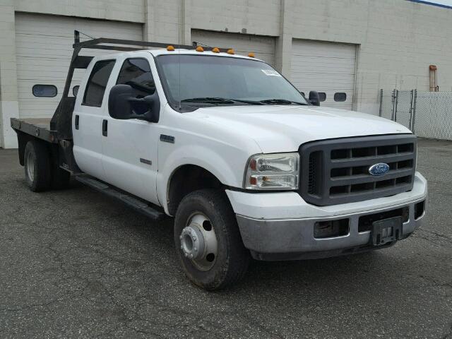 1FTWW33P15EC55642 - 2005 FORD F350 SUPER WHITE photo 1