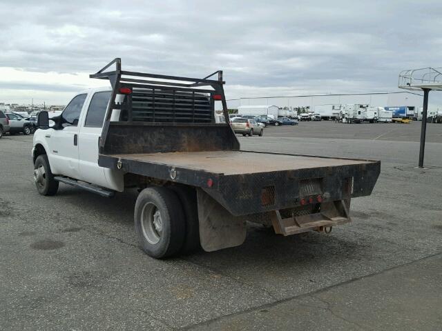 1FTWW33P15EC55642 - 2005 FORD F350 SUPER WHITE photo 3