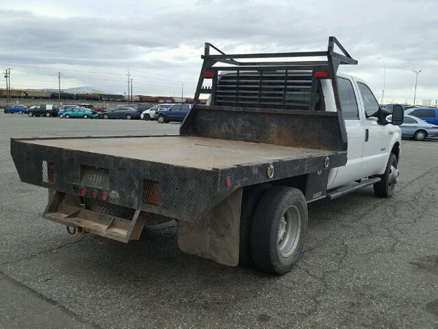 1FTWW33P15EC55642 - 2005 FORD F350 SUPER WHITE photo 4