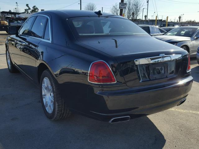 SCA664S5XAUX48720 - 2010 ROLLS-ROYCE GHOST BLACK photo 3