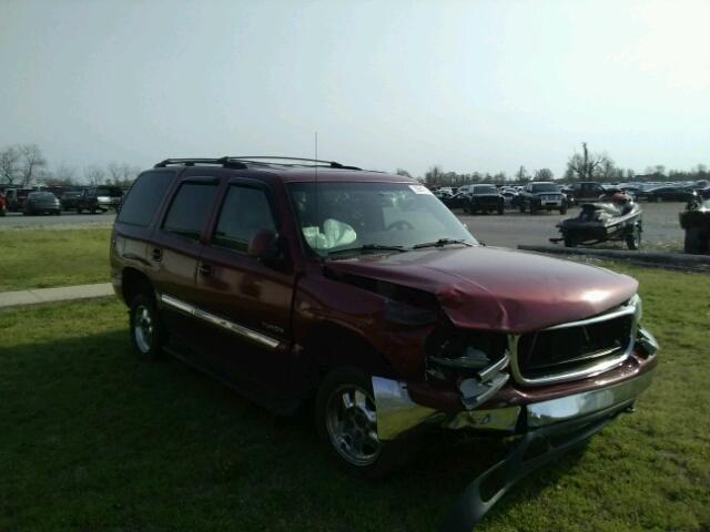 1GKEK13Z33R196861 - 2003 GMC YUKON MAROON photo 1