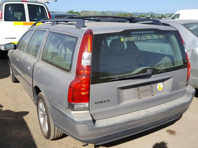 YV1SW58D432298809 - 2003 VOLVO V70 2.4T BEIGE photo 3