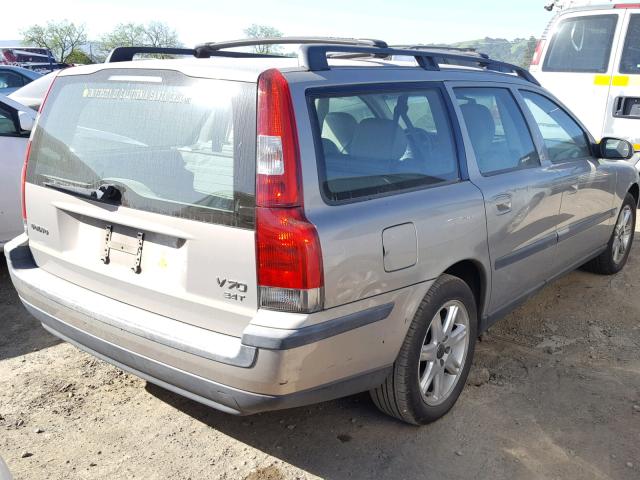 YV1SW58D432298809 - 2003 VOLVO V70 2.4T BEIGE photo 4