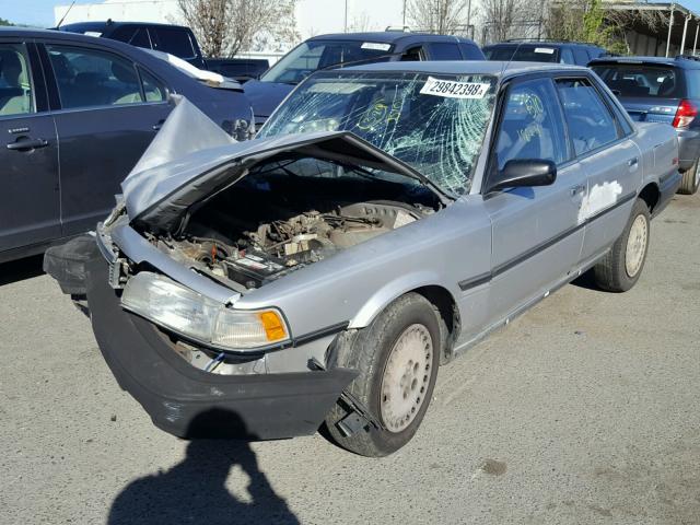 JT2SV21E3K3347803 - 1989 TOYOTA CAMRY DLX GRAY photo 2