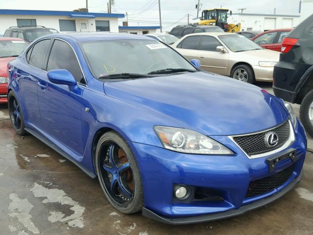 JTHBP5C21D5011241 - 2013 LEXUS IS F BLUE photo 1