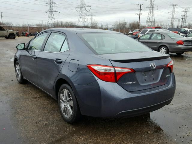 5YFBPRHE2EP028128 - 2014 TOYOTA COROLLA EC 蓝色 照片 3