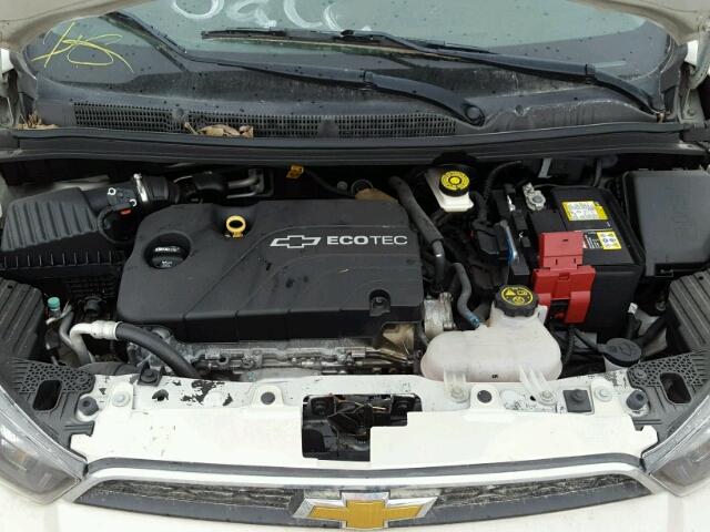 KL8CD6SA2GC607464 - 2016 CHEVROLET SPARK 1LT CREAM photo 7