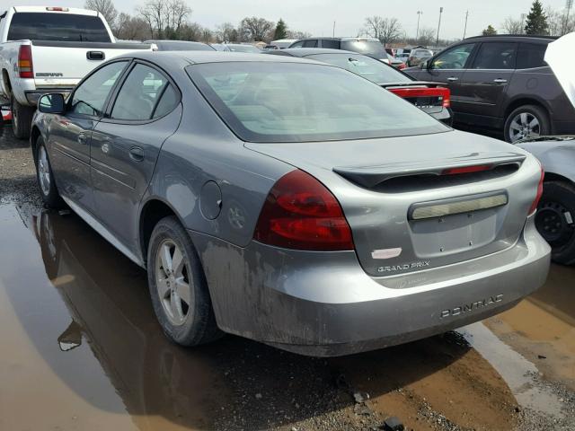 2G2WP552471149673 - 2007 PONTIAC GRAND PRIX GRAY photo 3