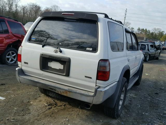 JT3HN86R1T0051380 - 1996 TOYOTA 4RUNNER SR WHITE photo 4