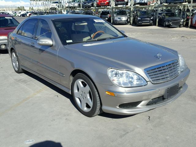WDBNG76J05A454985 - 2005 MERCEDES-BENZ S 600 SILVER photo 1