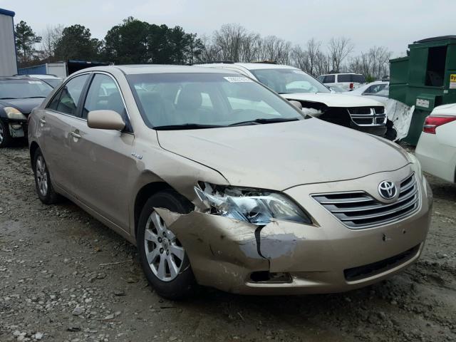 4T1BB46K97U016652 - 2007 TOYOTA CAMRY NEW GOLD photo 1