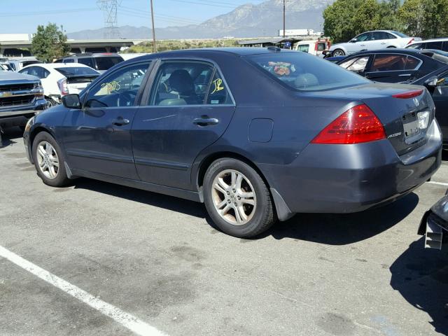 1HGCM56856A159256 - 2006 HONDA ACCORD EX GRAY photo 3