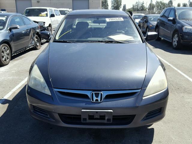 1HGCM56856A159256 - 2006 HONDA ACCORD EX GRAY photo 9