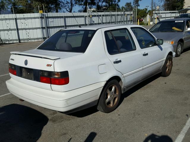 3VWVB81H8VM039777 - 1997 VOLKSWAGEN JETTA GT WHITE photo 4