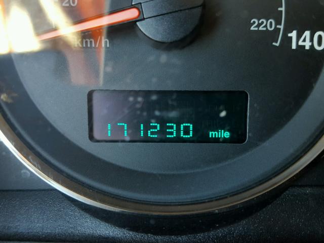 1J8HG58236C265142 - 2006 JEEP COMMANDER RED photo 8