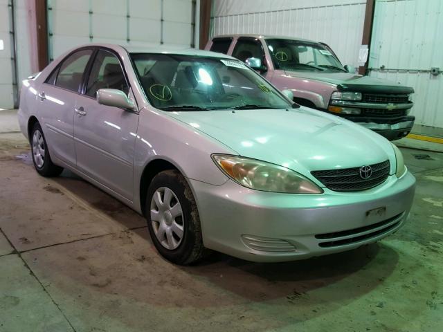 4T1BE32K22U059178 - 2002 TOYOTA CAMRY LE SILVER photo 1