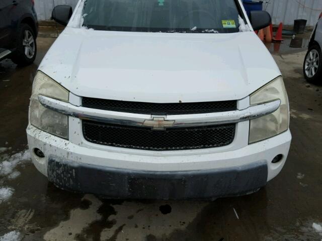 2CNDL23FX56078297 - 2005 CHEVROLET EQUINOX LS WHITE photo 9