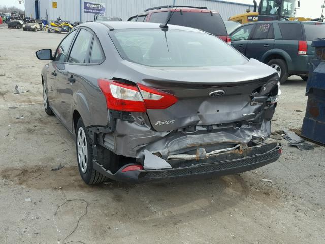 1FADP3E2XEL234375 - 2014 FORD FOCUS S GRAY photo 3