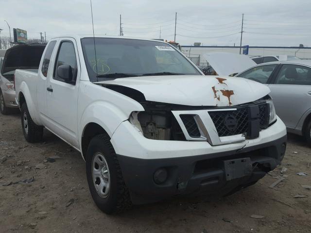 1N6BD0CT9CC473608 - 2012 NISSAN FRONTIER S WHITE photo 1