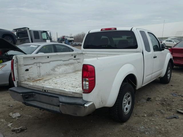 1N6BD0CT9CC473608 - 2012 NISSAN FRONTIER S WHITE photo 4