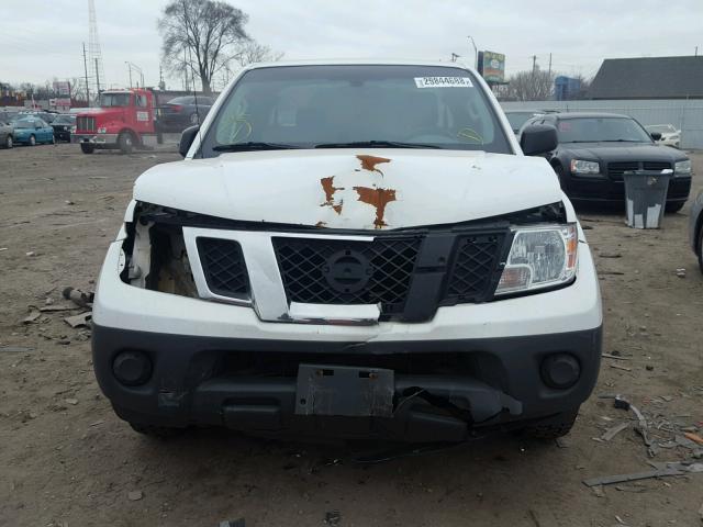 1N6BD0CT9CC473608 - 2012 NISSAN FRONTIER S WHITE photo 9