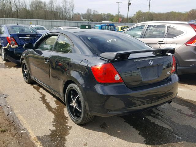 JTKDE177550023849 - 2005 TOYOTA SCION TC 黑色 照片 3