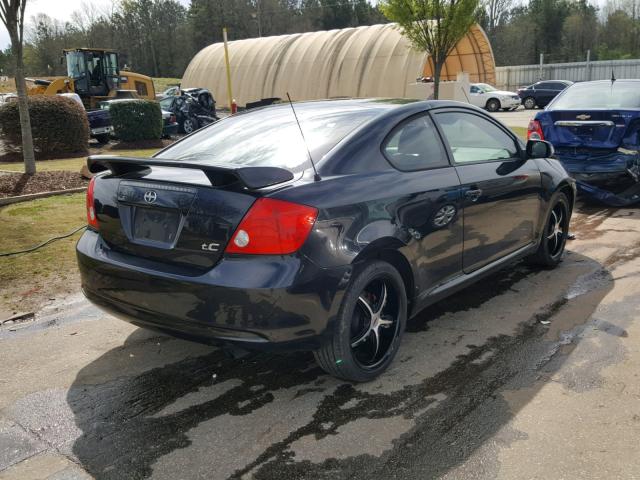 JTKDE177550023849 - 2005 TOYOTA SCION TC 黑色 照片 4