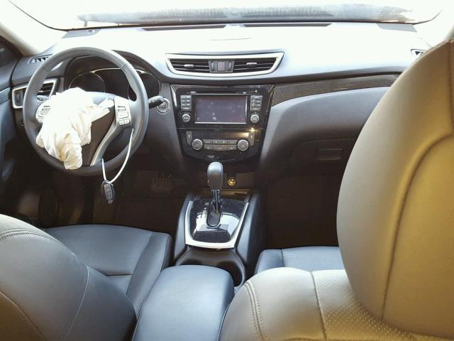 5N1AT2MT3FC809958 - 2015 NISSAN ROGUE S SILVER photo 9