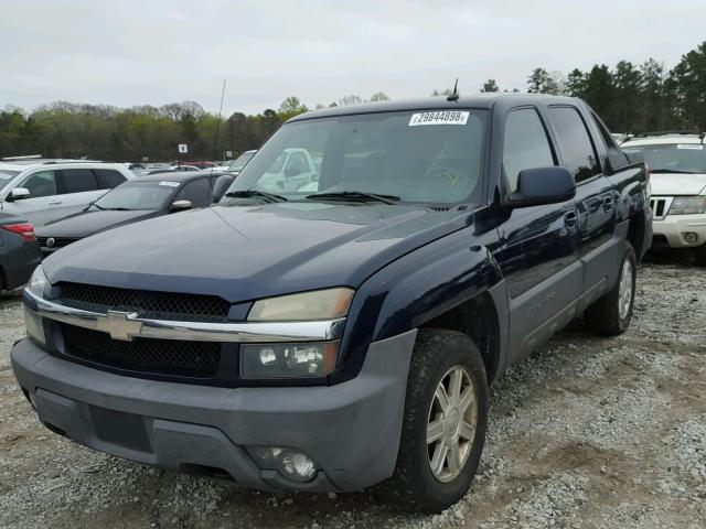 3GNEK12T74G273281 - 2004 CHEVROLET AVALANCHE BLUE photo 2